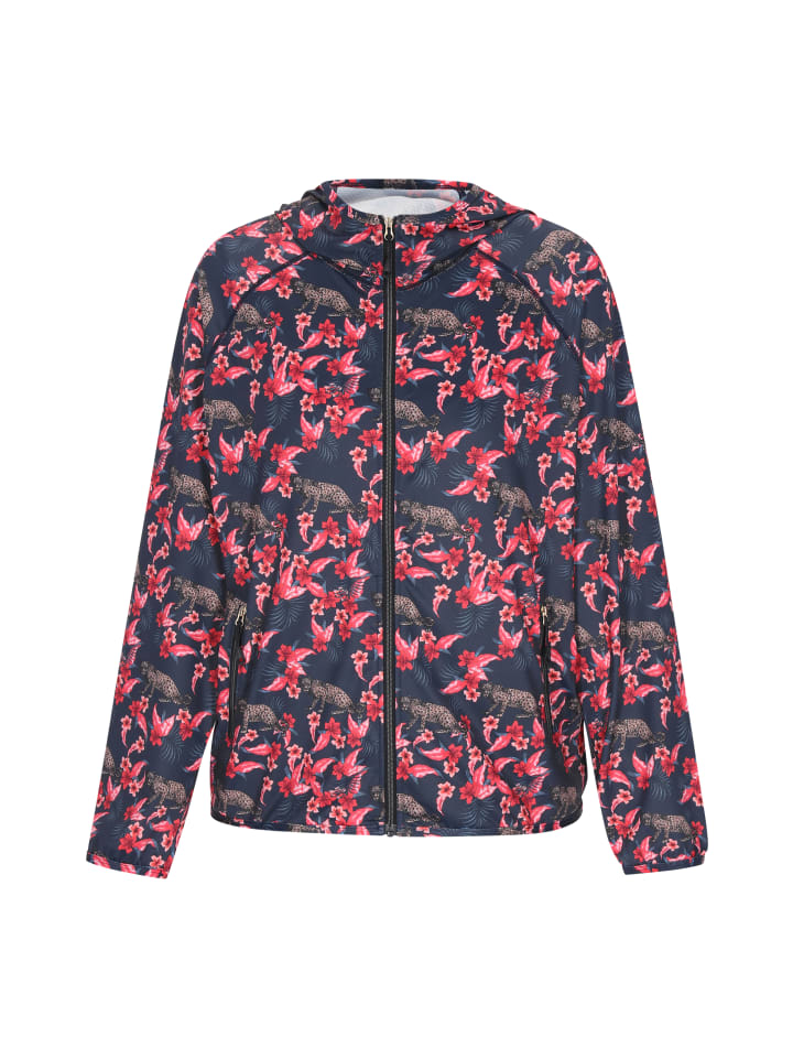 Women Jacket in Navy Multicolor