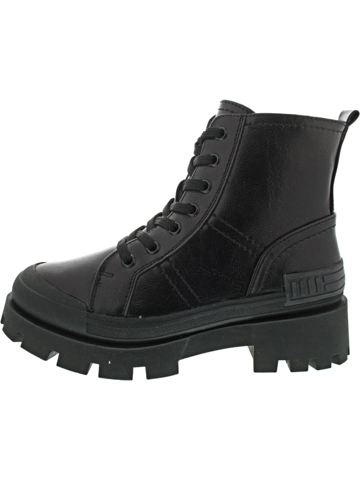 Schnürstiefel Schwarz