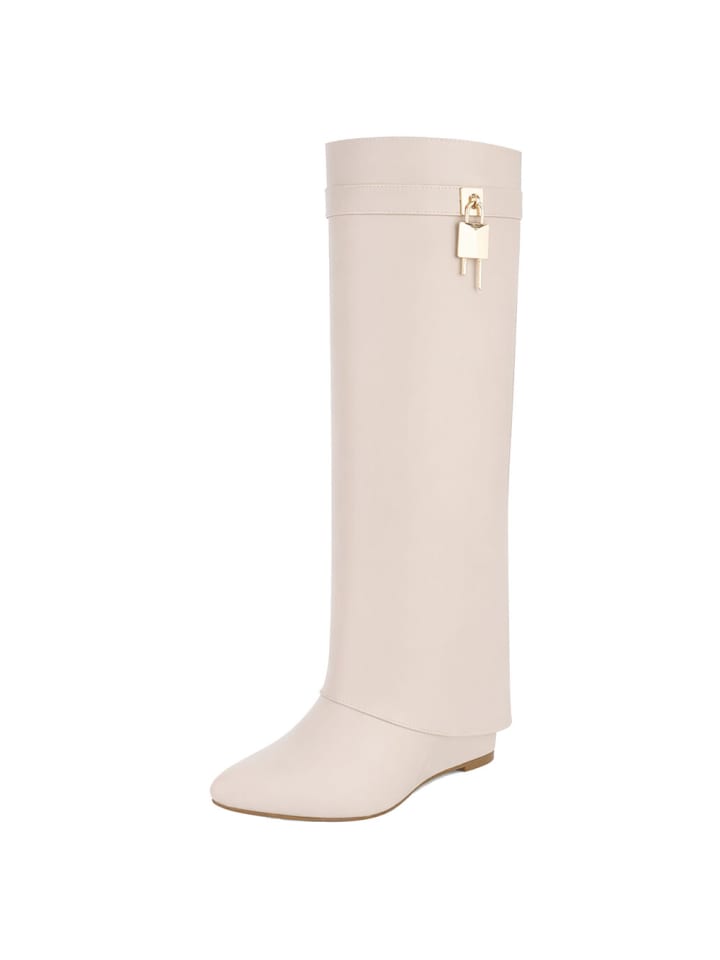 High Heel in Beige