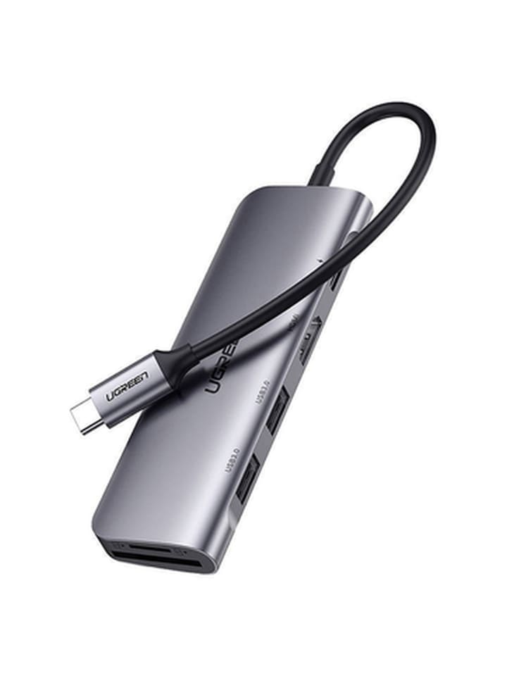 Ugreen CM195 6in1 Adapter USB-C HDMI 2x USB-A 3.0USB-C PD
