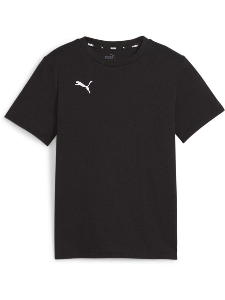 T-Shirt "TeamGoal CasuaLongsleeve Tee Jr" in Schwarz