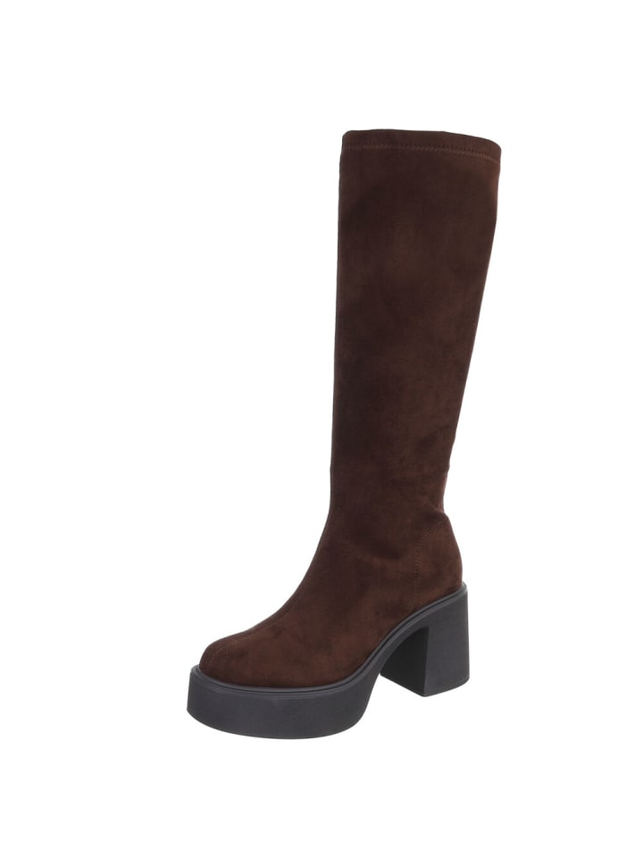 High Heel in Braun