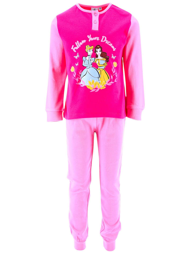 Schlafanzug Disney Princess in Pink