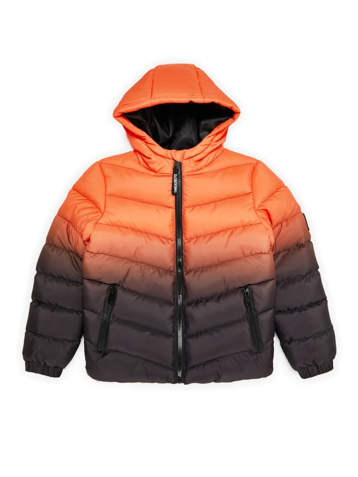 Steppjacke in Orange