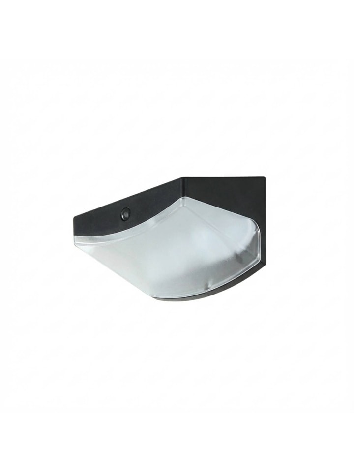 Außen Wandlampe EEK G (B)10.6 x (H)7 cm in Schwarz