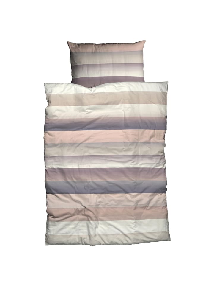 Bettwäsche Levio in ashrose beige