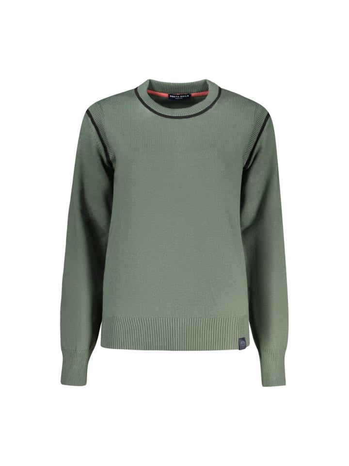 Grün Viskose Damen Pullover