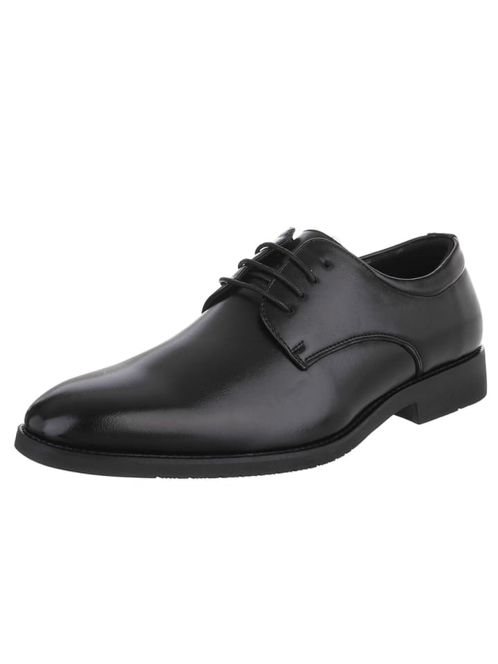 Halbschuh in Schwarz