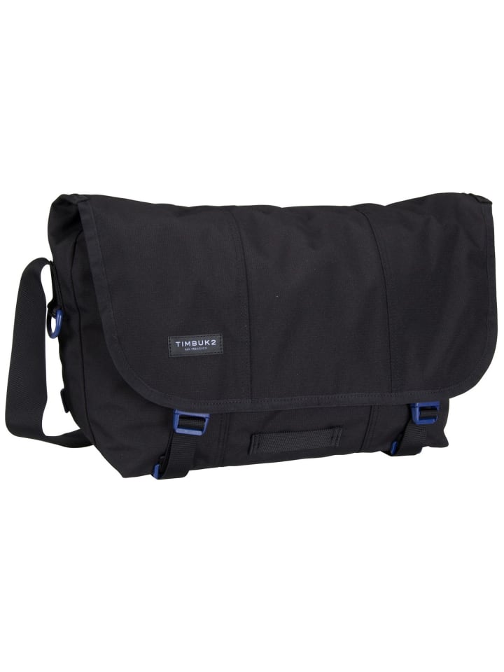 Umhängetasche Flight Classic M in Jet Black/Army