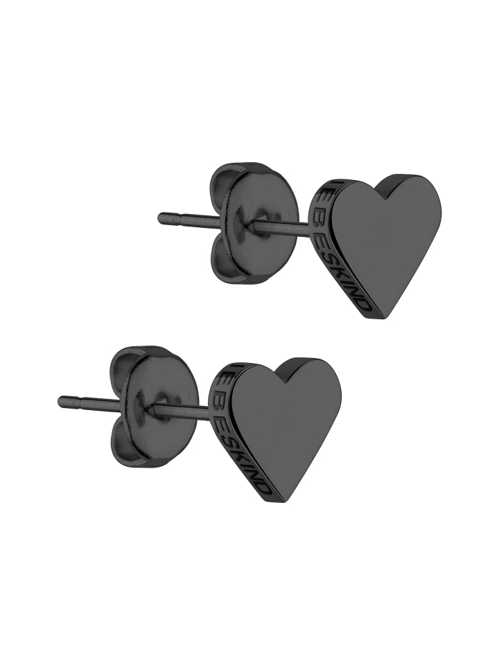 Ohrstecker The Love in schwarz