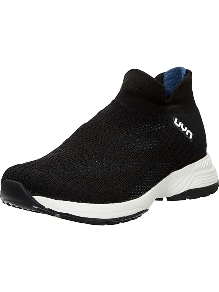 Sportliche Slipper für Damen in schwarz