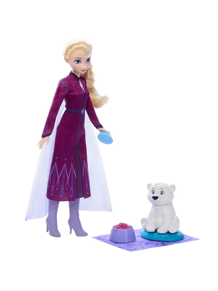 Puppe Elsa & Eisbär-Junges JFG16 | Disney Eiskönigin Frozen | Mattel
