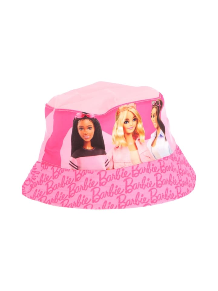Barbie Sonnenhut für Kinder UV-Schutz Fischerhut & Strandhut in Mehrfarbig