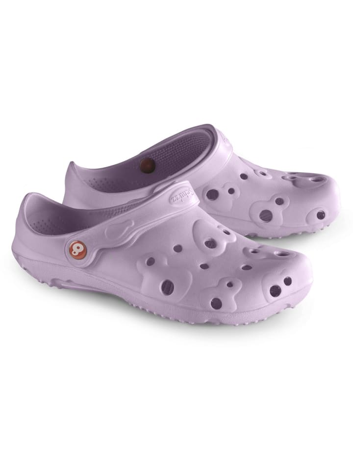 Clog "Globule Femme Uni" in Lila