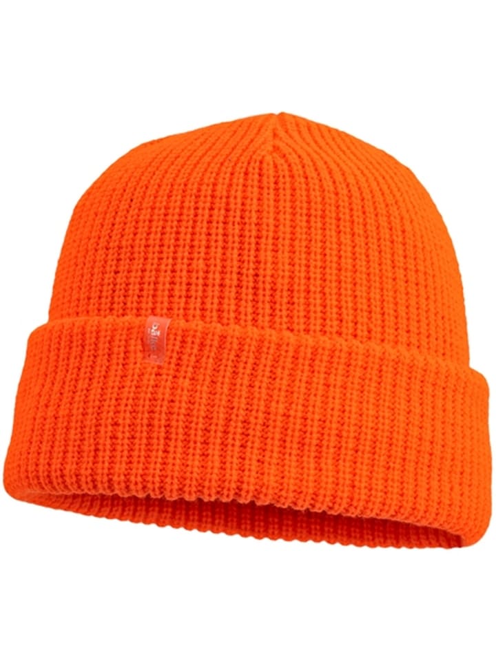 Strickmütze in orange
