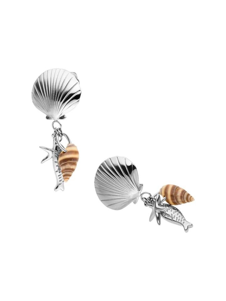 Ohrringe Ocean Crush Silber