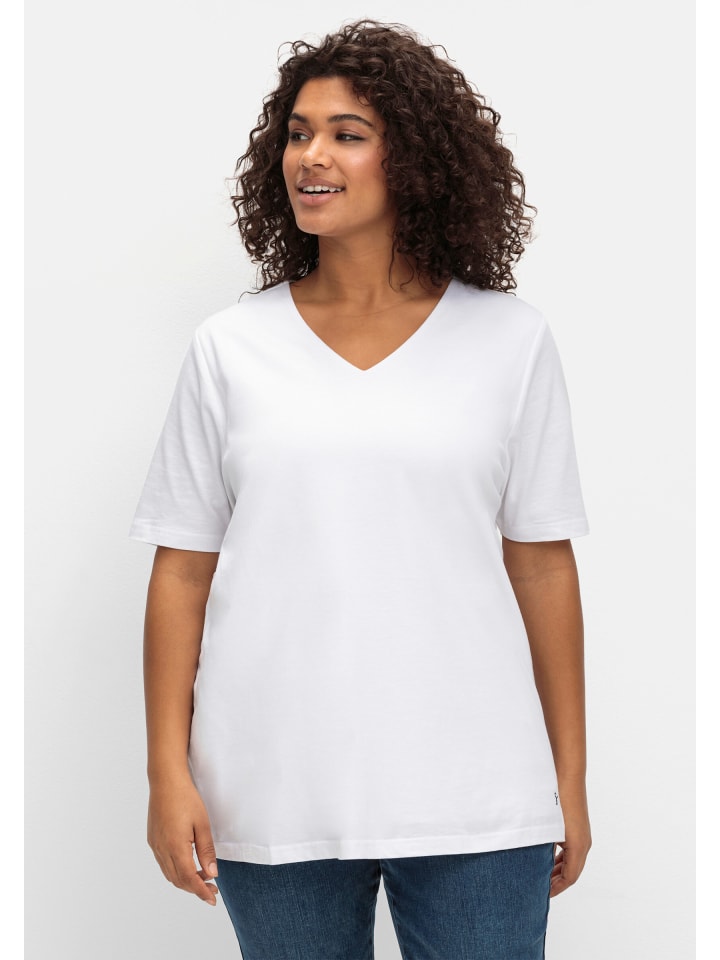 T-Shirt in weiß
