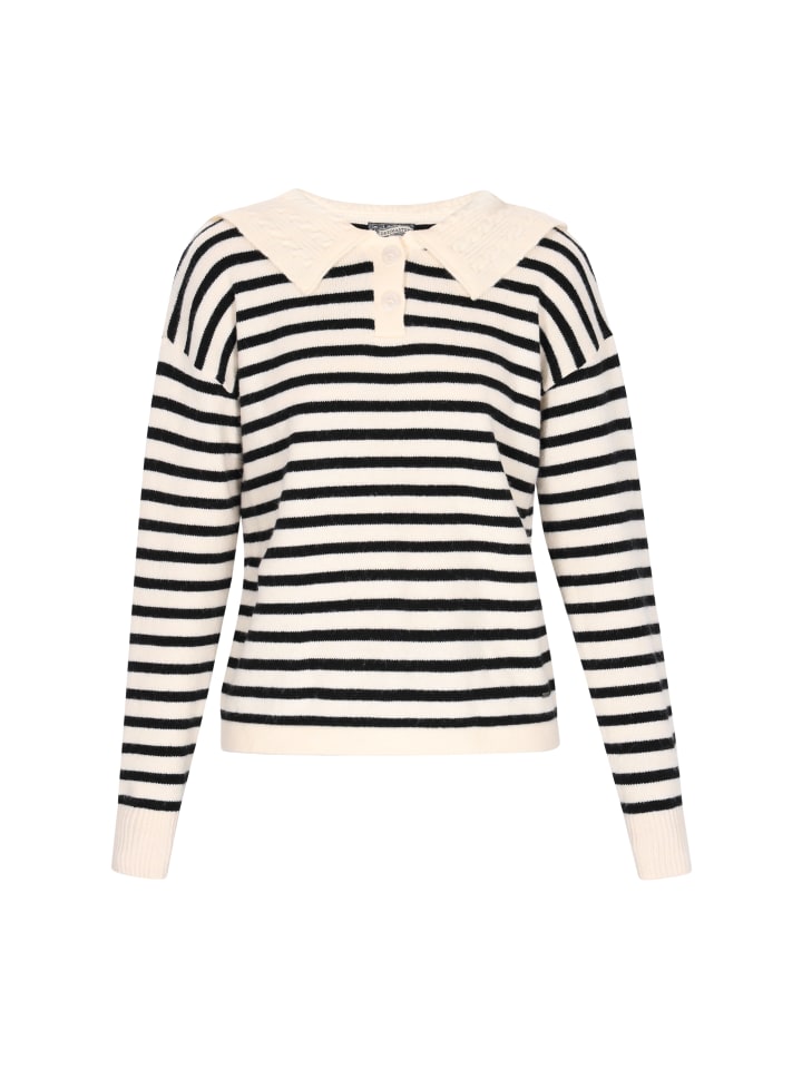 Women Sweater in offwhite black