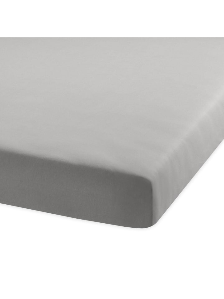 Spannbettlaken Multi-Stretch in silber