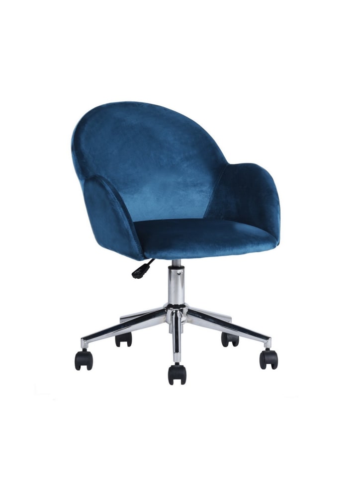 Stuhl CHIOZZA in Blau - (W)62 x (H)77 x (L)57 cm