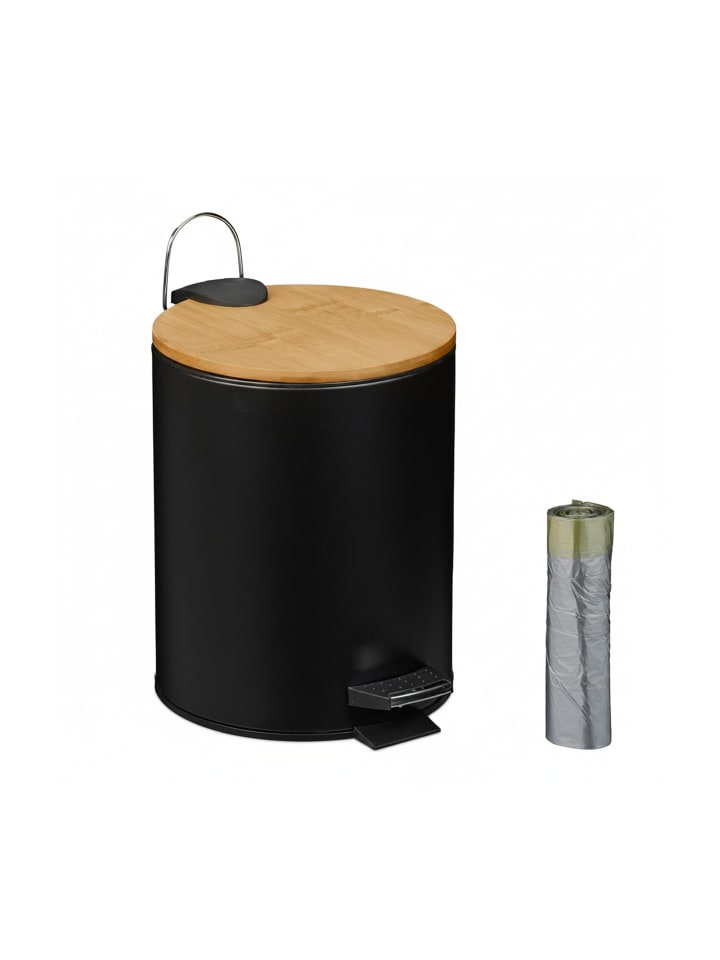 Kosmetikeimer in Schwarz - 5 Liter