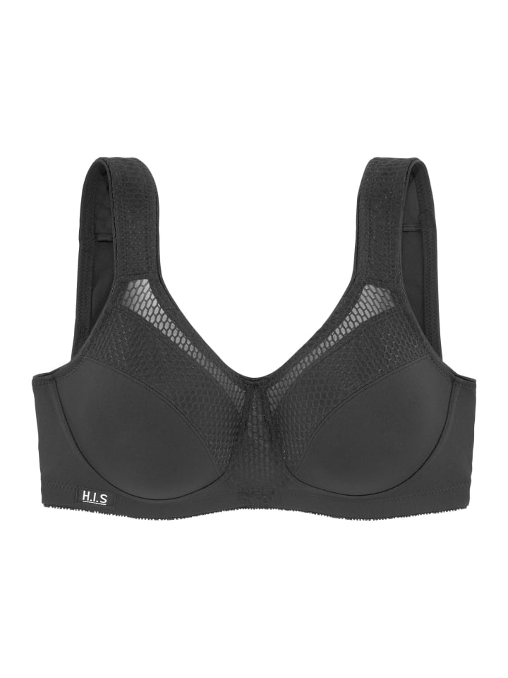 Sport-BH in schwarz