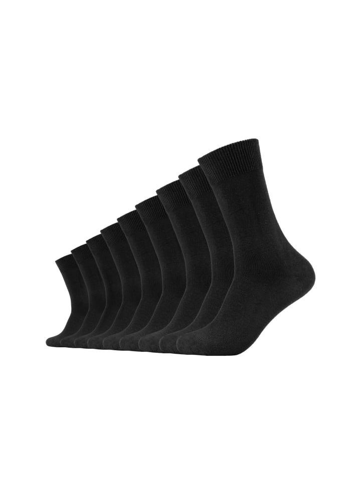 Socken 9er Pack black