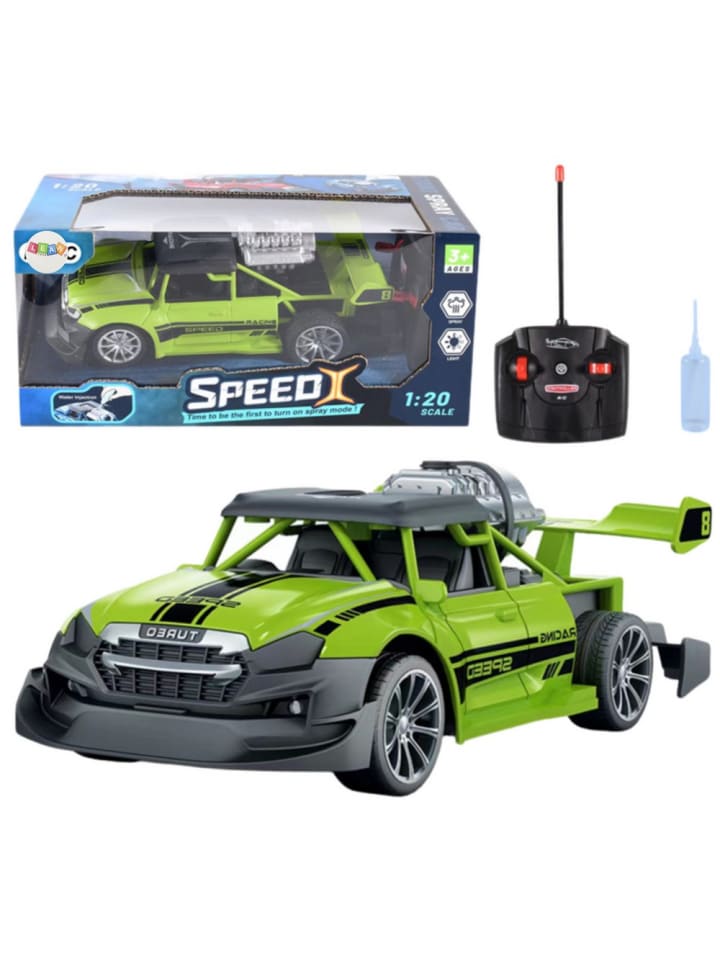 RC-Ferngesteuertes Auto 1:20 mit rauchigem Grüneffekt