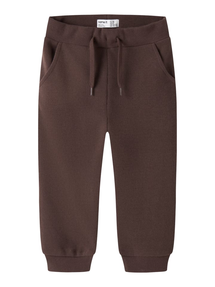 Jogginghose NMMOBEAR NREG SWEAT PANT UNB in french roast