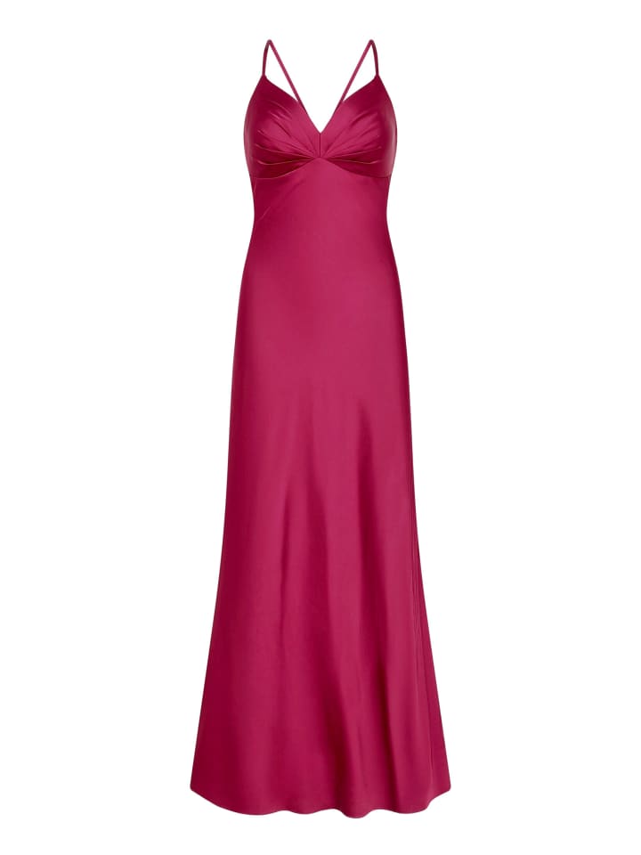 Abendkleid schmal geschnitten in Dark Fuchsia