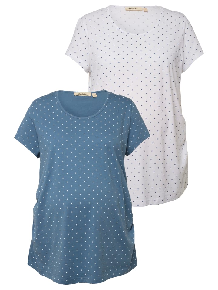 Shirt in rauchblau