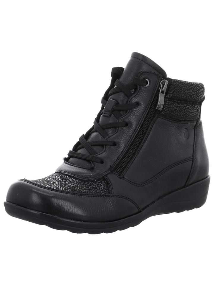 Stiefelette in schwarz