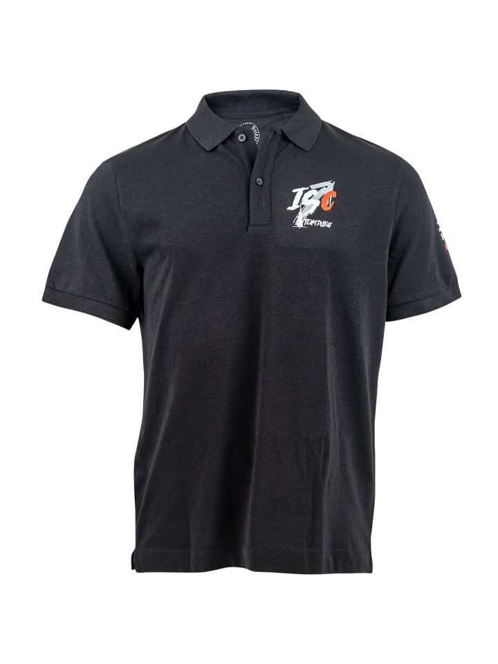 Indigo Star Crew Polo Schwarz