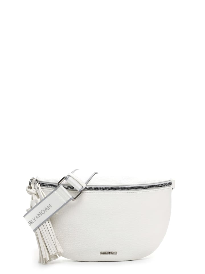 Umhängetasche E&N Belli in white/white 303
