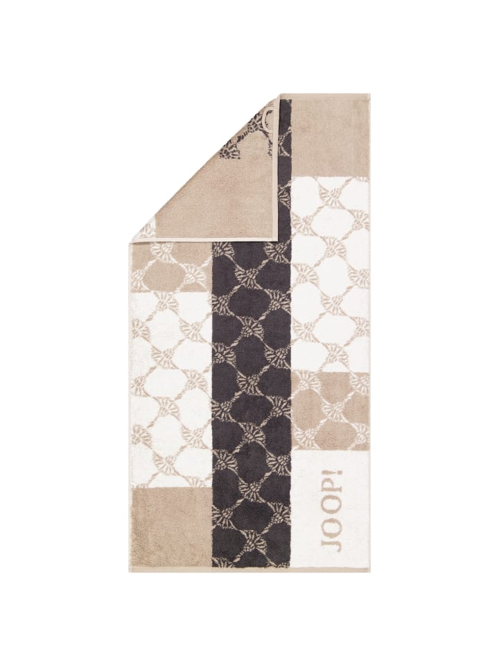 JOOP! Handtücher Sauna Squares 1719 Natur - 37 in Natur - 37