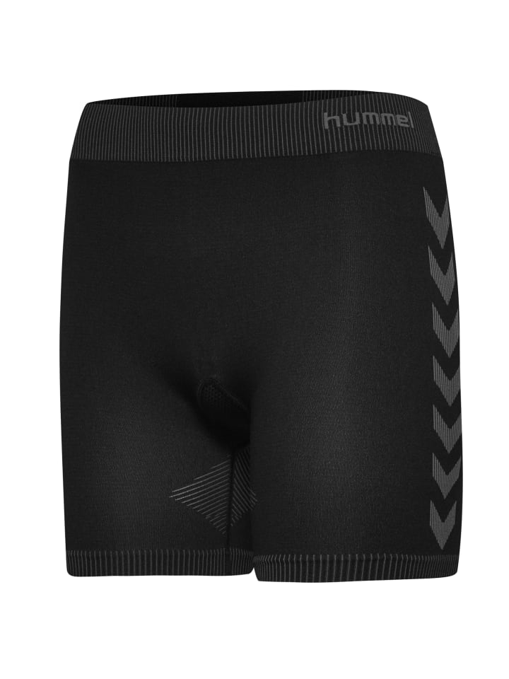 Kurze Sport Leggings Stretch Shorts FIRST SEAMLESS SHORT TIGHTS in Schwarz