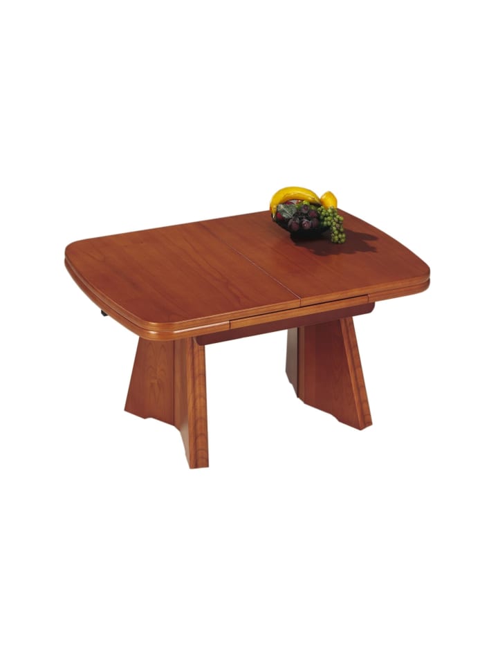 FUNKTIONSTISCH Callida höhenverstellbar ausziehbar 90x65x54 Kirschbaum