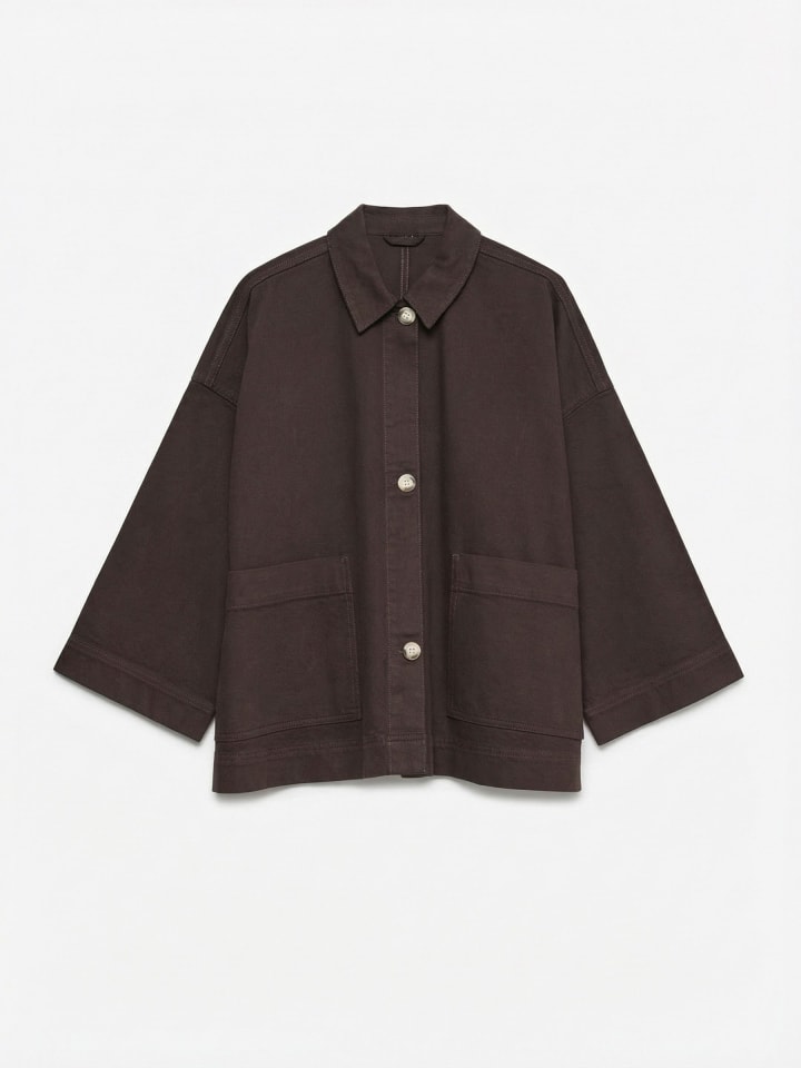Jeansjacke in Chocolate Torte