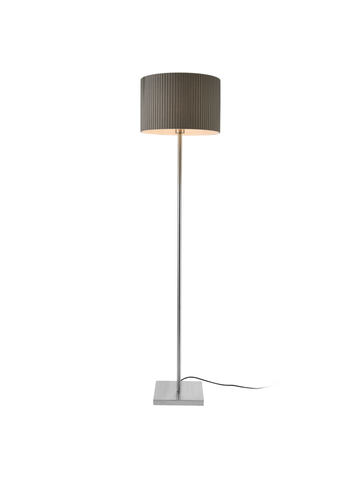 Stehleuchte Coimbra in Grau (H)151cm (D)38cm