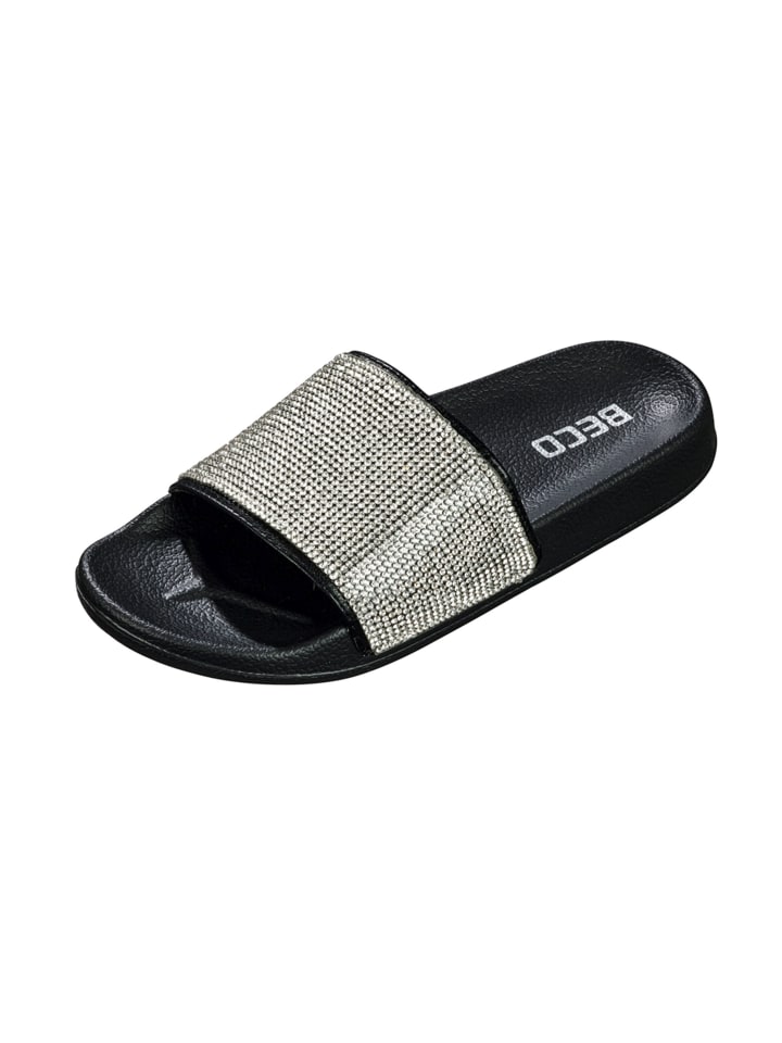 Badeschuhe BECO LADY STRASS in schwarz