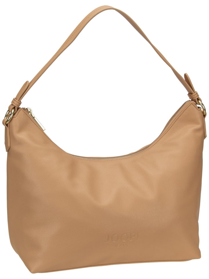 Handtasche Cuore Lettera Dalia Hobo MVZ in Sand