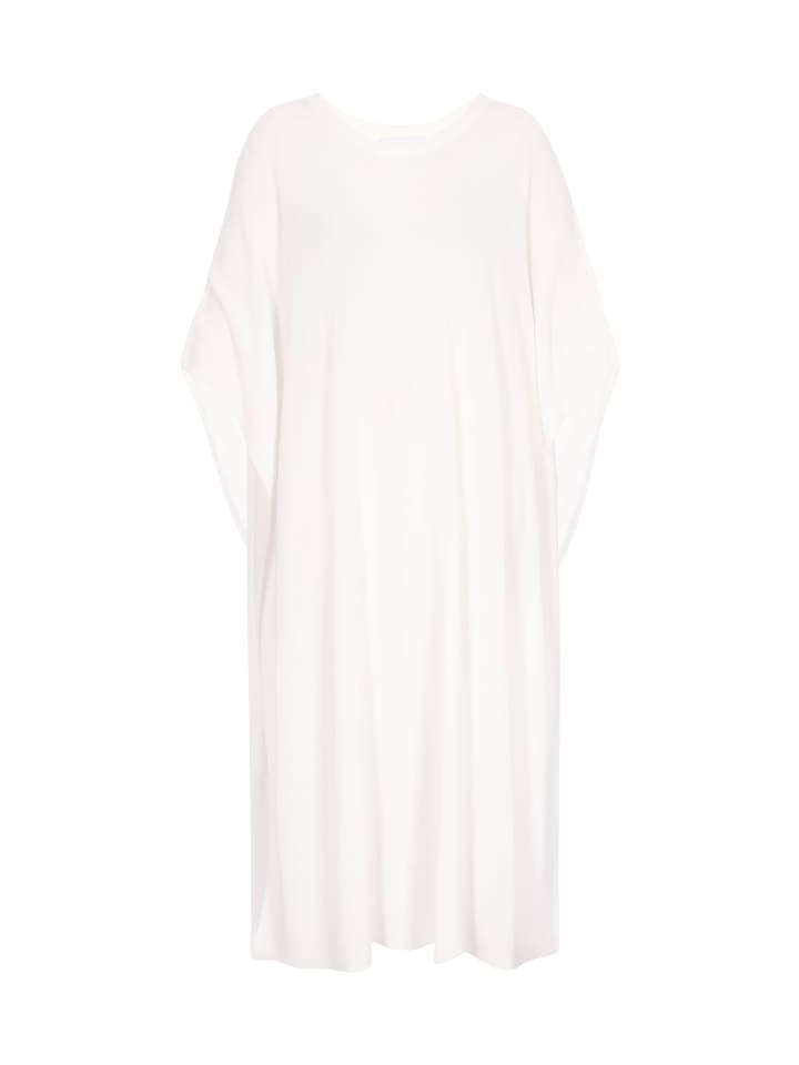 Women Poncho in offwhite
