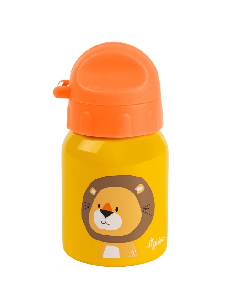 Edelstahl Trinkflasche 250 ml 250 ml in gelb