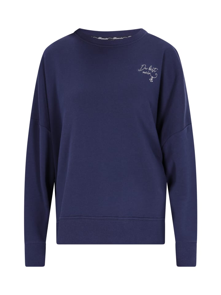 Damen Sweatshirt in Marine