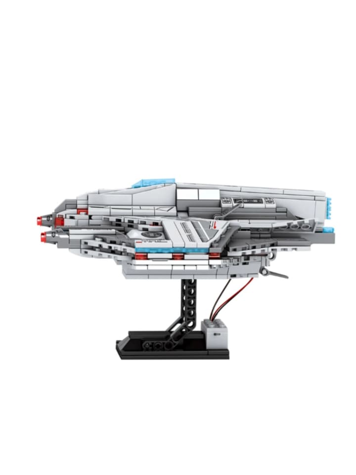 787 Raumjäger Modell 846 Teile 36 cm mit Licht