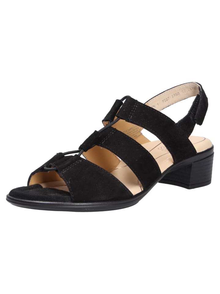 Sandalette in schwarz
