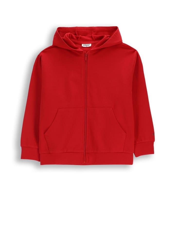 Kapuzenjacke in rot