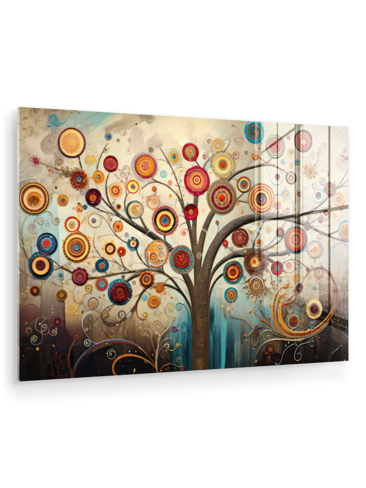 Acrylglasbild Stilvoller Baum