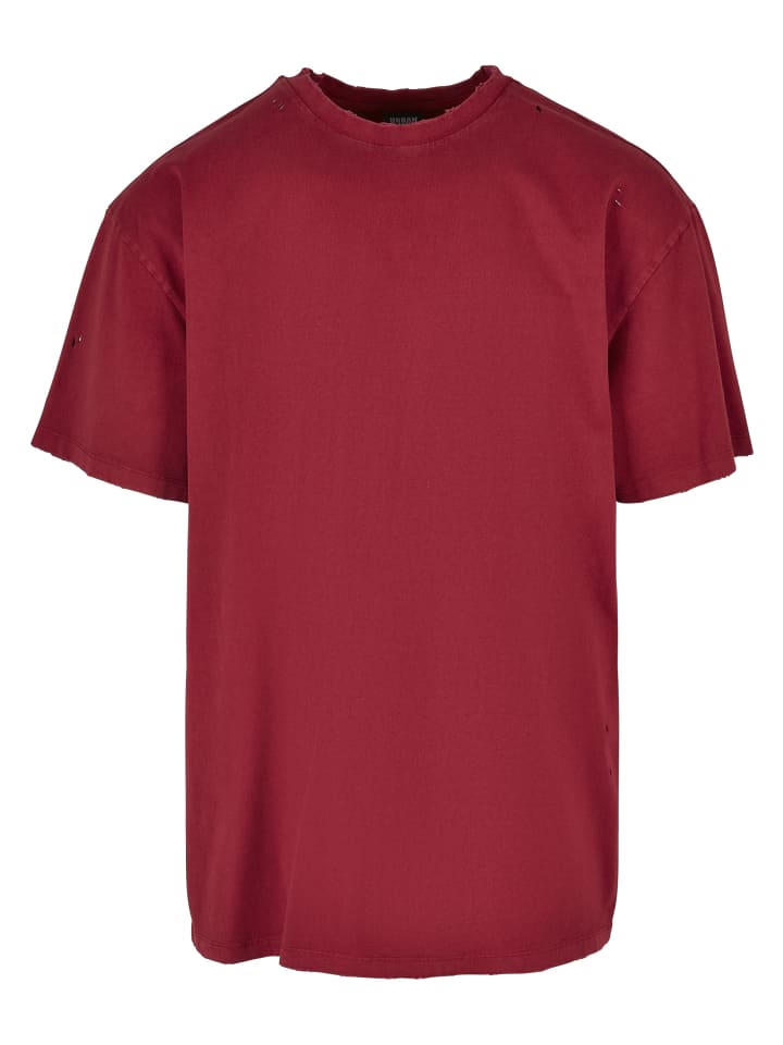 T-Shirt in brickred