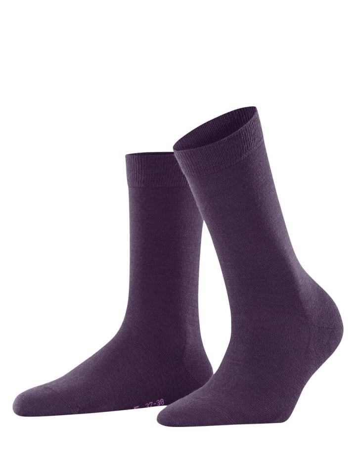 Socken Softmerino in Wineberry